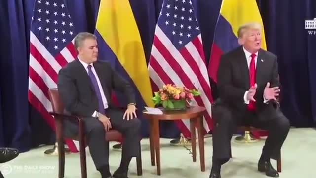 WORLD LEADERS ENDURING TRUMP