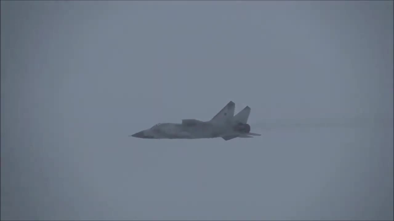 Russian MIG-31 Jets Over Ukraine.