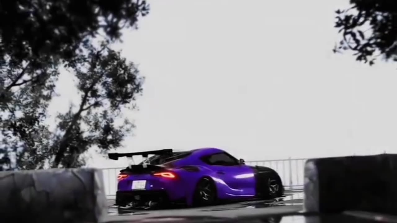 Toyota Supra A90...💜💜👀