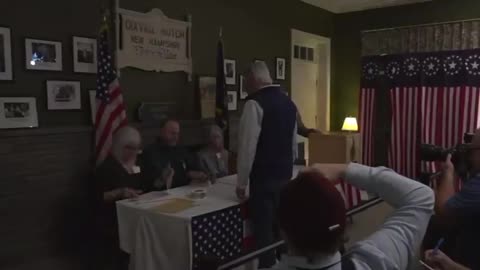 First polls have opened in Dixville Notch, New Hampshire, kicking off Election Day 2024