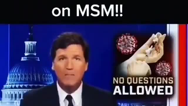 Tucker Carlson about VACCINE 💉💉💉