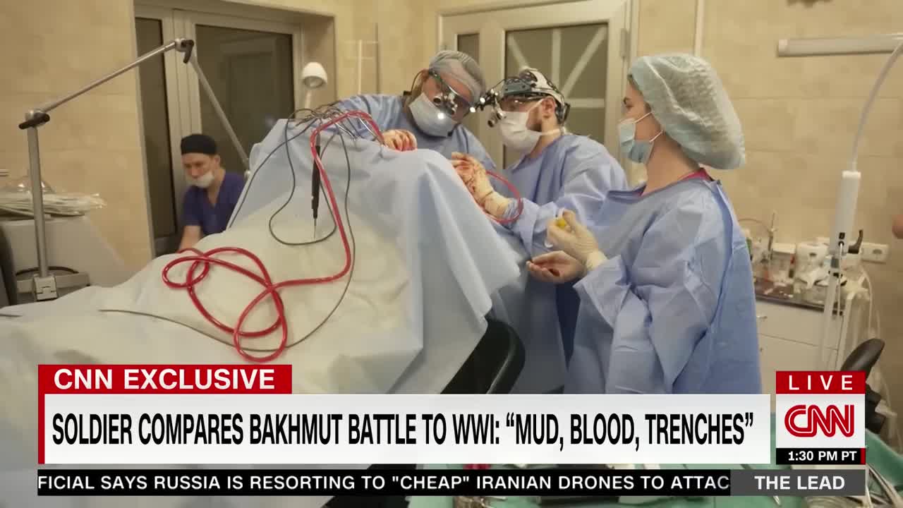 UKRAINIAN BRAIN SURGEONS OVERWHELMED BY INFLUX OF INJURED TROOPS