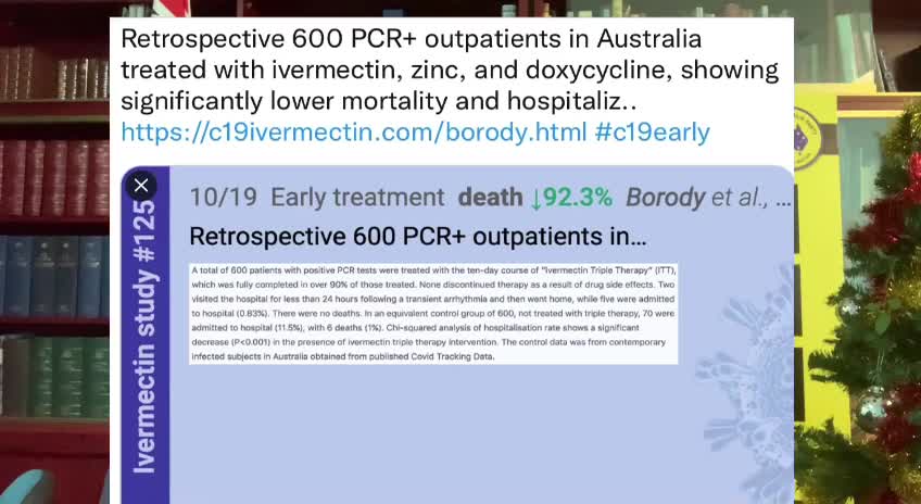 Craig Kelly talks about unvaccinated and vaccinated hospital resulrs