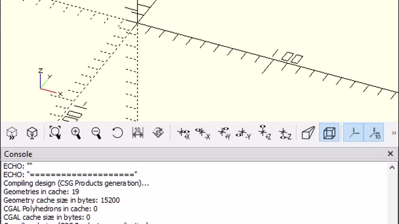 OpenScad: Random #3dprinting #openscad #cad