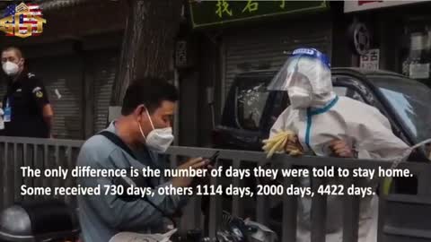 Some in China are being told they must quarantine for 10 years!!