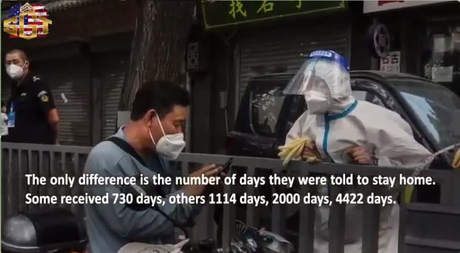 Some in China are being told they must quarantine for 10 years!!