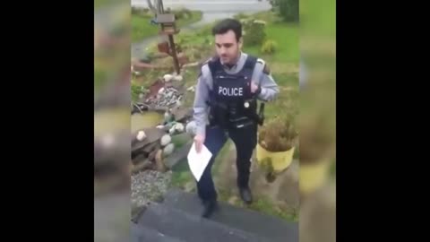 Canadian Police Come To Man's Door Over Facebook Post