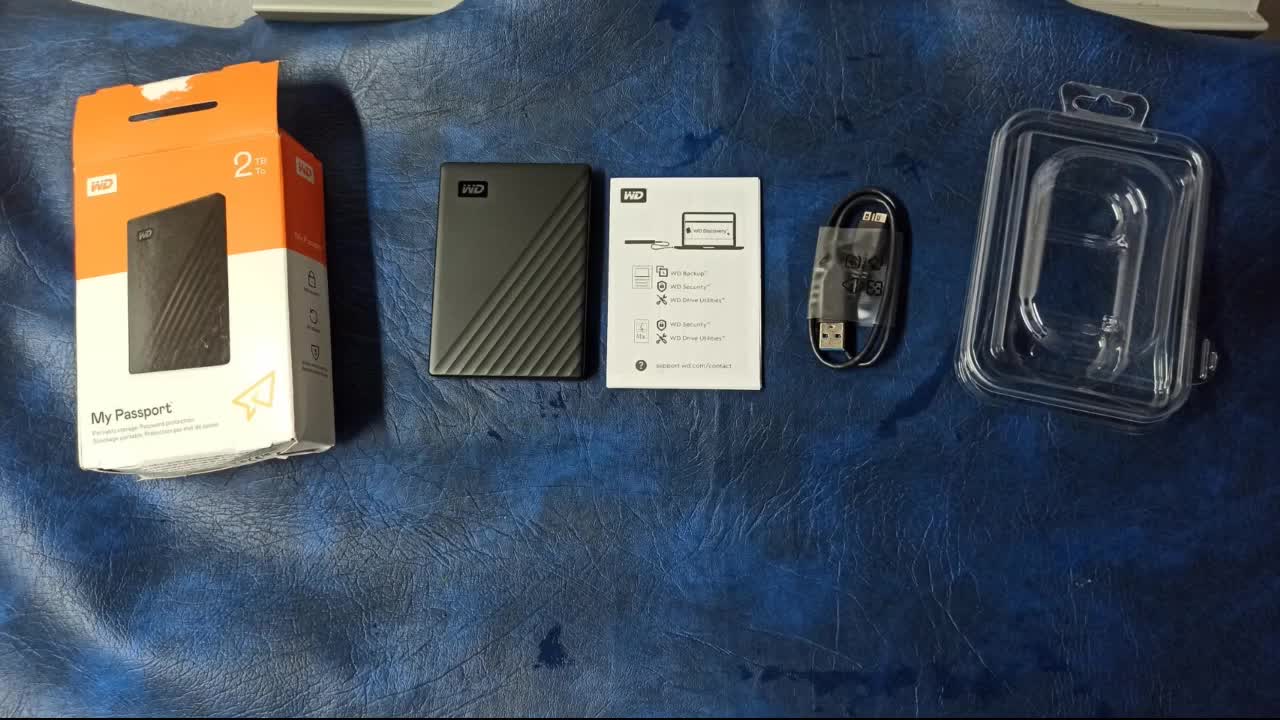 Review: WD 4TB My Passport Portable External Hard Drive HDD, USB 3.0, USB 2.0 Compatible, Black...