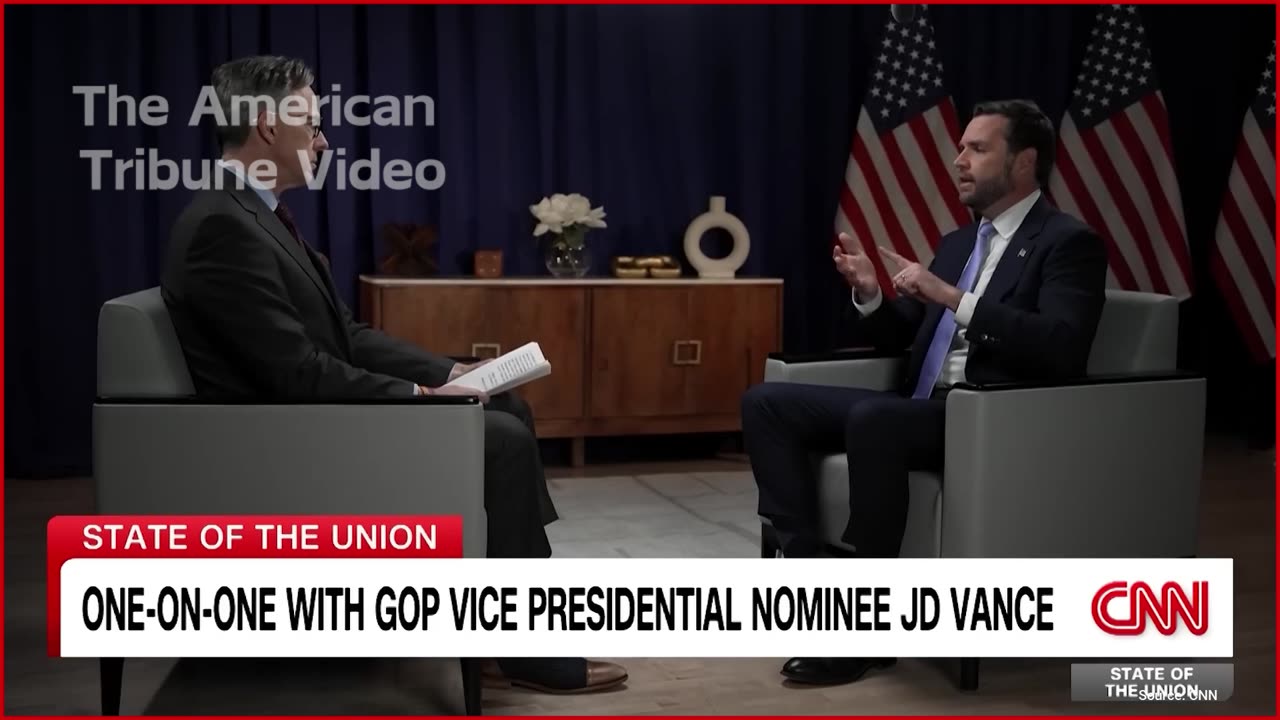 “Totally and Preposterously False”: JD Vance Slams CNN’s “Integrity” to CNN Host’s Face [WATCH]