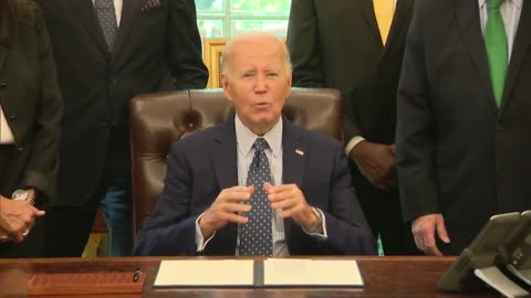 Biden: “We’re re-writing history.”