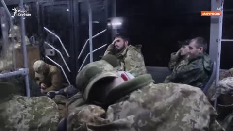 The military continues to be evacuated from Azovstal. Another group arrived in occupied Olenivka