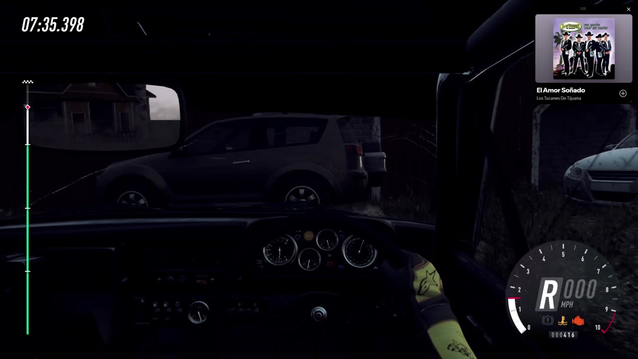 Los Tucanes de Tijuana in the dark because no headlights - DiRT Rally 2.0 replay