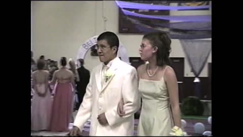 2000-01 WPHS Vids 075 Prom 041 Grand March Couple 14 by Glenn Strader