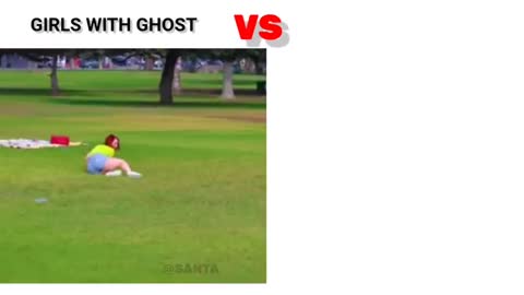 Boy vs girl ghost prank video