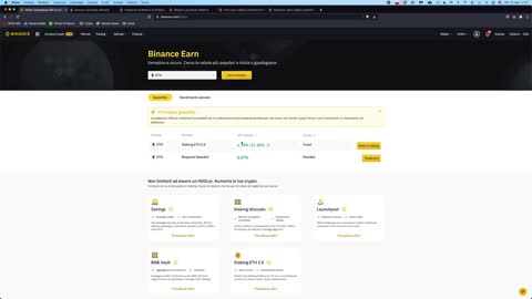 COME GUADAGNARE CRYPTO SU BINANCE: 10 metodi FACILI e SICURI
