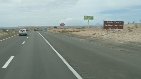 Two minutes of Truckin. Mesquite NV.