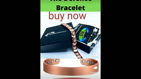 Bracelet health magnetic cooper