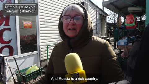 Interview with a Sad, Bitter Ukrainian Lady