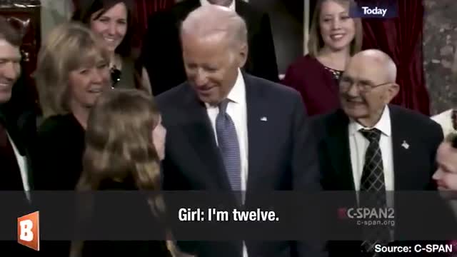 Biden Being A Perv