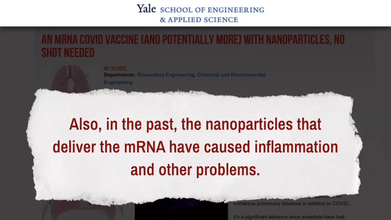 RESEARCHERS CREATE AEROSOLIZED MRNA VACCINE