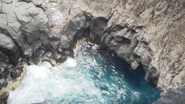 Cave with a sea view