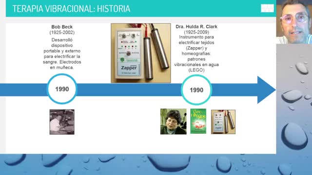 4° charla sobre la historia de la terapéutica vibracional: Bob Beck y Hulda R. Clark