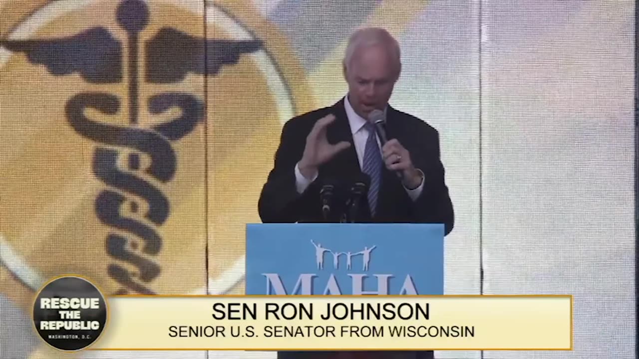 Senator Ron Johnson at Rescue the Republic 9.29.24