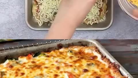 Keto friendly pizza recipe