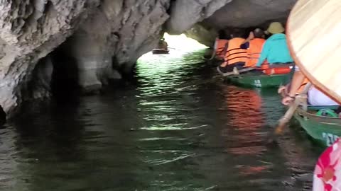 Tunnel Boat Ride in Vietnam 10/2019