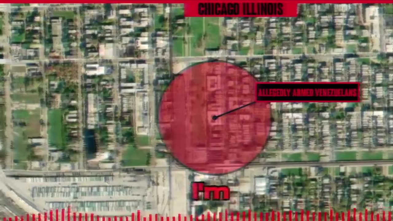 Chicago, Illinois, reports that over 32 Venezuelans are trespassing in a residential building