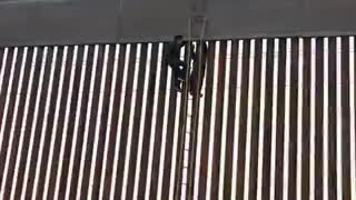 Newly Constructed Border Wall Defeated By Rope And Ladder In Minutes