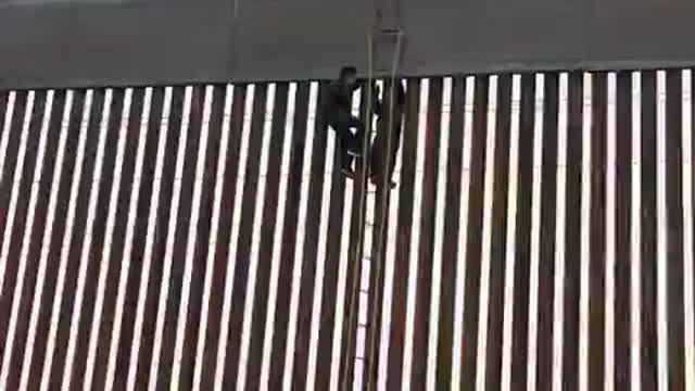 Newly Constructed Border Wall Defeated By Rope And Ladder In Minutes
