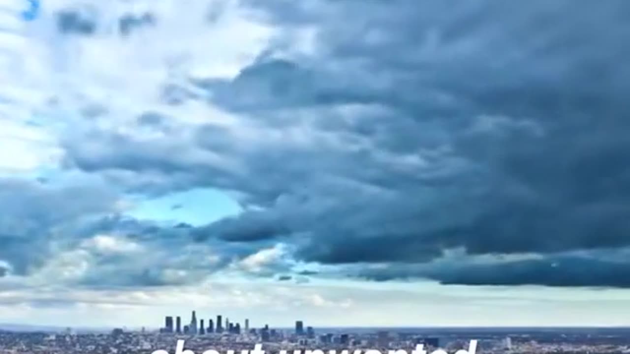 Weather modification