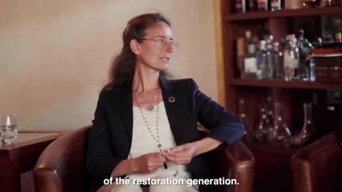 The daughter of criminal Klaus Schwab is talking about the draconian reset.