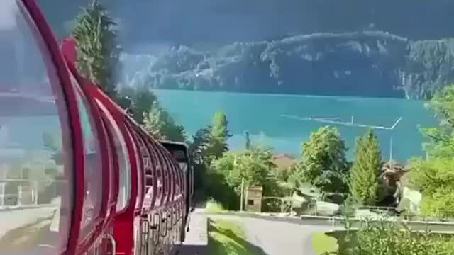 Train ride at brienz ,Brazil