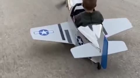 P-51 pedal plane