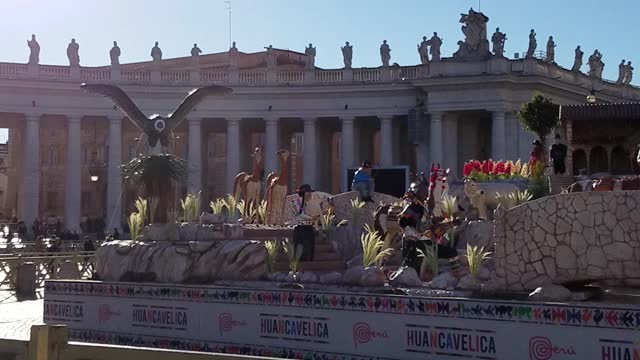 Vatican Nativity Dec 2021