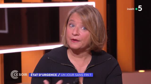 Mathieu Slama recadre Karine Lacombe