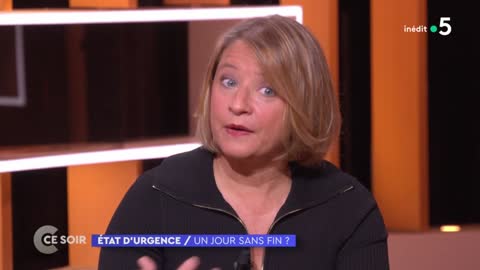 Mathieu Slama recadre Karine Lacombe