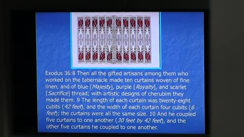Exodus 36:1-37:29, The Jews Build the Tabernacle – Part 1