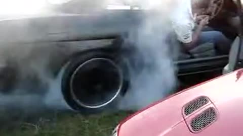 Burnout in a toyota soarer 1jzgte