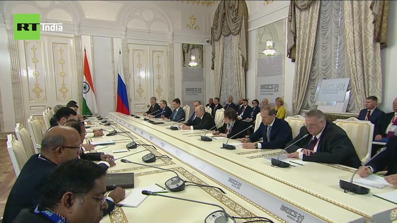 ❗️Putin highlights Russia & India's founding status as BRICS members