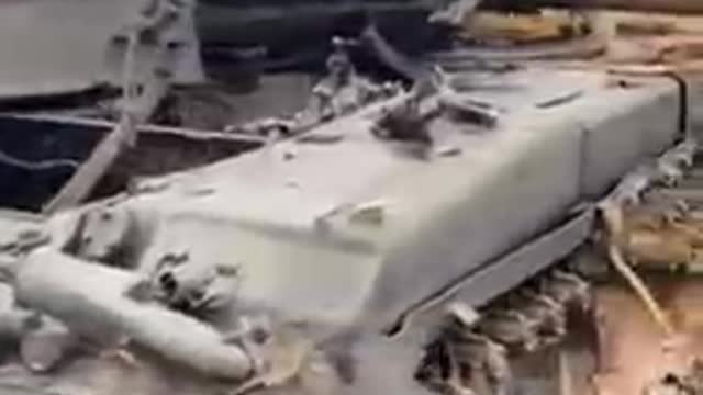 Like 200 Years Old Defeated Russian Tank
