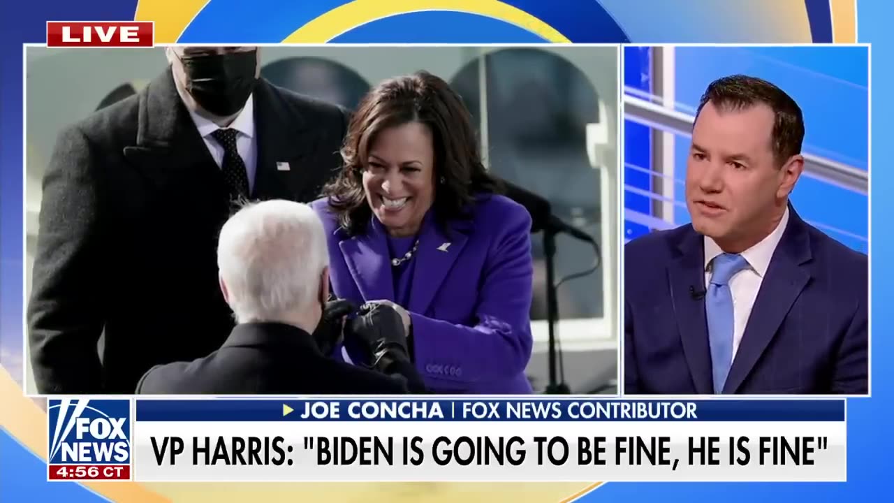 Kamala Harris tries to quell 2024 concerns: 'Biden is going to be fine, he is fine'