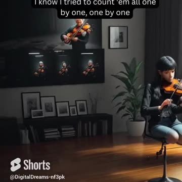 AI Animated Short," "Lindsey Sterling Lose You Now," and "Emotional Violin Story." With Lyrics