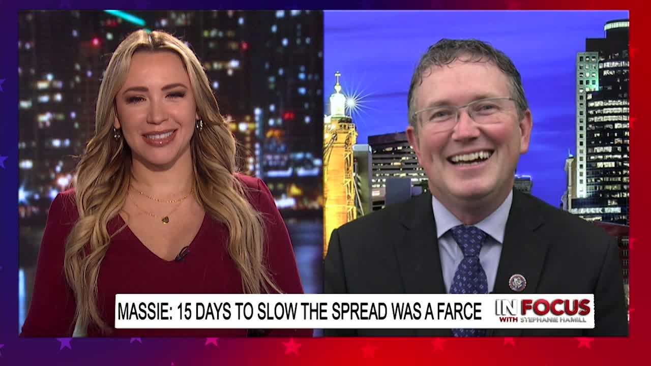 'IN FOCUS' -- Stephanie Hamill with Rep. Thomas Massie