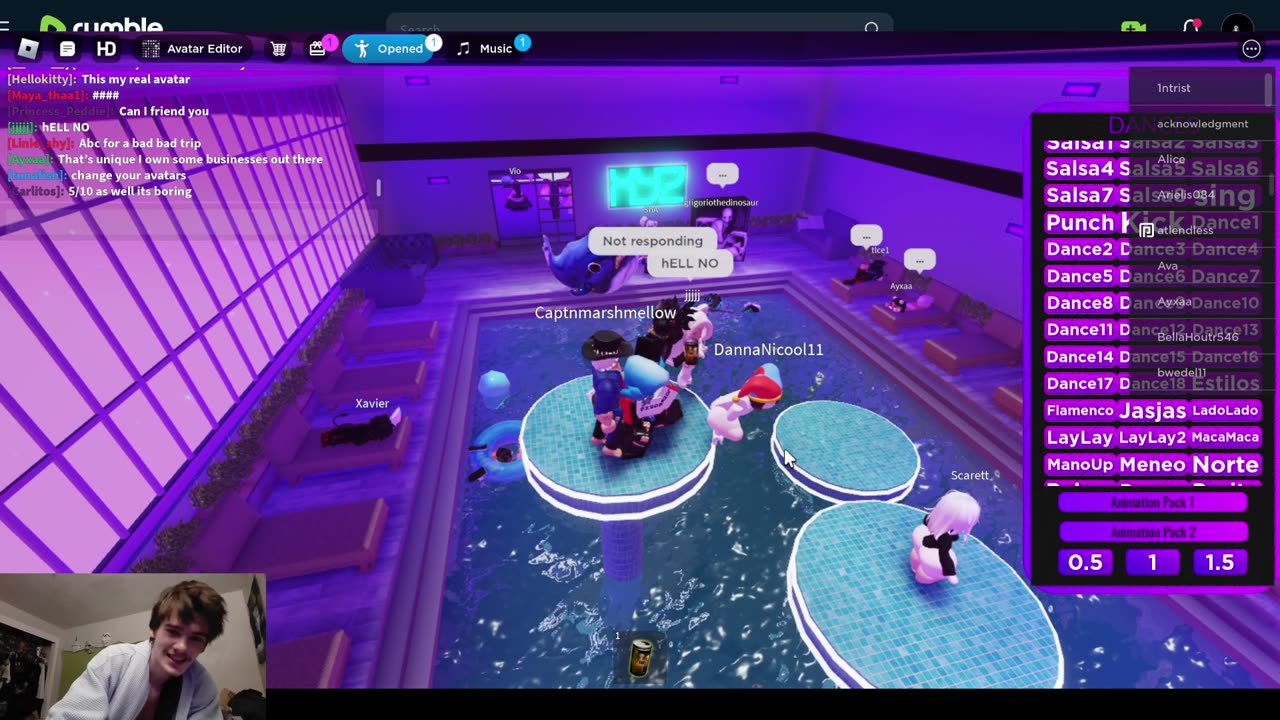 Yung Alone Gaming Discovers Pomni Rizz (ROBLOX)