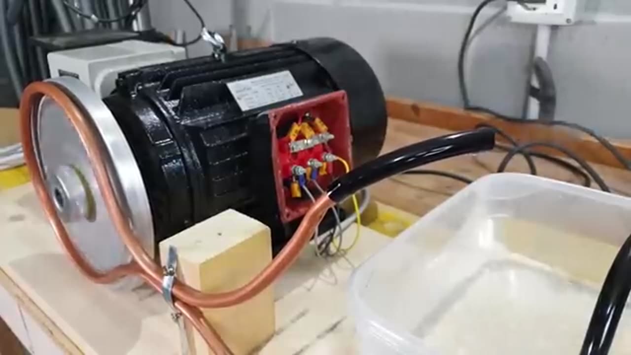 Induction heating with neodynamium magnets and infrared camera analysis