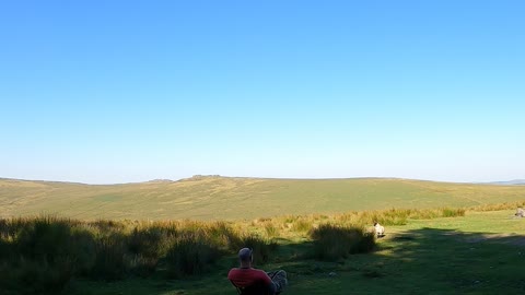 Perfect spot. Overlooking. Beardown Tor timelapse