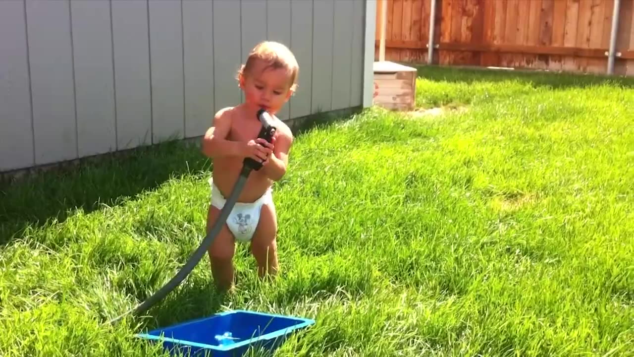 funny baby video